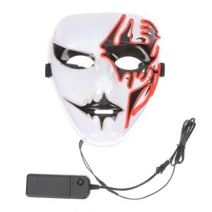 Masque Lumineux Habillage Masque De F&ecirc;te Cosplay Costume Masque Accessoires Pour Performance - Neuf