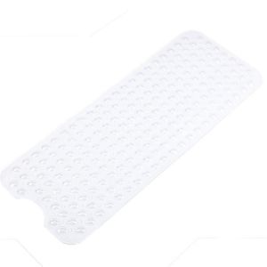Tapis de bain, tapis de douche antid&eacute;rapant transparent pour salle de bain - Neuf