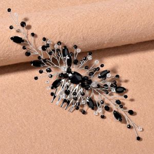 Peigne &iquest;&iquest; Cheveux Orn&iquest;&iquest; De Strass, Fait Main, Pour Femme - Diad&iquest;&iquest;Me/Barrette De Mari&iquest;&iquest;E, Accessoire De Coiffure &iquest;&iquest;L&iquest;&iquest;Gant Pour Mariage, Style 8 - Neuf