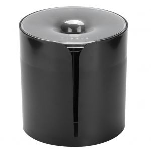 HJLIAN Boite a mouchoirs murale etanche, support de rouleau de papier toilette pour salle de bain, noir - Neuf
