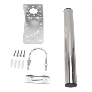 Kit de montage pour antenne Internet satellite Starlink Iron Support de poteau pour mur de toit au sol - Neuf