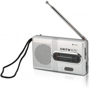 DTUB-Radio De Poche Portable Am ¿¿Fm,Petite Radio De Réception,Haut-Parleur Longue Durée 5 W,Radio À Transistor Avec Prise Pour Écouteurs,Pour La Maison,L'Extérieur,Les Voyages, - Neuf