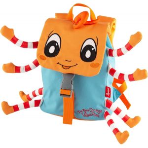 CHECARZHN--NO1-Sac À Dos Pour Enfant La Petite Araignée Dégoûtante, Orange/Bleu/Sac À Dos, Taille Unique, Adapté Aux Enfants - Neuf