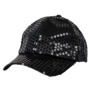 Mesdames Hommes Paillettes Paillettes Casquette De Baseball Boucle Arrière Casquette De Fête Extérieur Réglable - Neuf