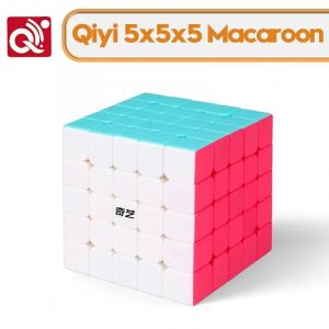 Qiyi Neon Series Magique Vignoble Makaron Puzzle Jouet de décompression Pyraminx - Type Qiyi 5x5x5 Macaroon - Neuf