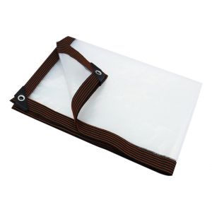 B&acirc;che transparente imperm&eacute;able de r&eacute;sistance moyenne pour le jardin et l'ext&eacute;rieur - Neuf