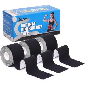 Bande Kinesiologie K Tape Kinesiologie Pack De 3 Tape Sport 5cm X 5m.[B1315] - Neuf