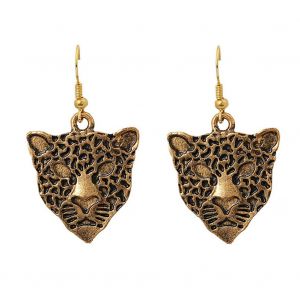Boucles D'oreilles Retro Exagerees Et Dominatrices De Style Animal - Neuf