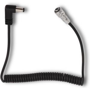 Câble D'alimentation À Ressort 2 Broches,Câble À Ressort De Caméra À Manchon Renforcé Dc,Accessoire De Remplacement De Cordon D'alimentation À Ressort De Caméra Rapide Et Stable - Neuf