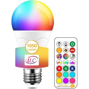 Kalanka-85w &iquest;&iquest;Quivalent Ampoule Led Couleur Changement De Couleur Dimmable E27 Edison Rgbw T&iquest;&iquest;L&iquest;&iquest;Commande Compris - Neuf