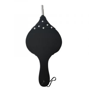 Soufflet de cheminée en bois 17 x 7,5, soufflet d'air en bois - Noir - Neuf