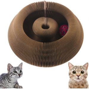 Teppc-Arbre Magique Pour Chat - Jouet Interactif Pour Chat - Jouet Interactif Avec Clochette - Jouet Pour Chat D'intérieur - Neuf