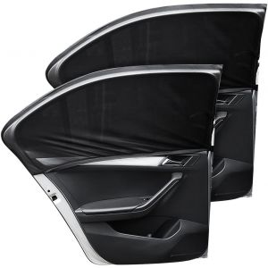 ERYI-Pare Soleil Voiture Bébé, Rideau Voiture, Pare-Soleils Pour Vitres Latérales Auto, Uv Protection Anti Moustiquaire Pour Enfants Et Animaux, Universelle Accessoire Voiture(Rear) - Neuf