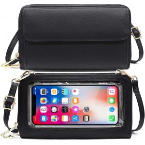 Les femmes de Téléphone Cellulaire Sac RFID Blocage de Sac à main sac Bandoulière Sacs pour les Femmes de l'Écran Tactile de Téléphone Cellulaire de Poche Petit Téléphone Sac à main - Neuf
