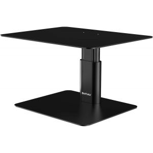 acdsgd-Monitor Riser Stand, organisateur de stockage de support de bureau en m&eacute;tal &agrave; hauteur r&eacute;glable compatible avec TV, PC, imprimante, ordinateur portable, ordinateur, iMac et affichage tous &eacute;crans - Neuf
