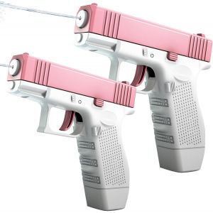 Pistolets À Eau,2 Pièces Pistolet A Eau Enfant,Jouets De Pistolet À Eau Pour Garçons & Filles,Pistolet À Eau En Plastique Pour Enfants, Pour Enfants Pour La Piscine Extérieure Et La Plage - Neuf