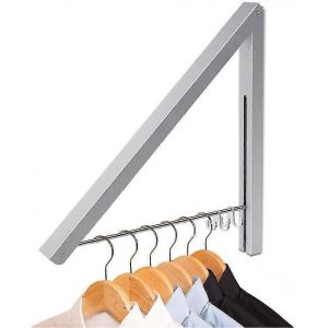 Vente promotionnelle Séchoir pliant mural Porte-manteau amovible pour buanderie,chambre à coucher,balcon - Neuf