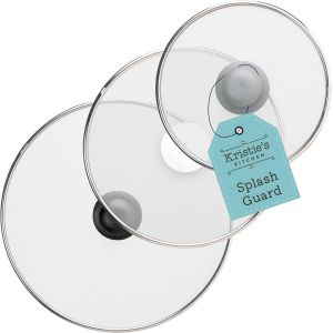 Subzonal-3 Pi&egrave;ces Couvercle Anti Projection Grille Anti-&Eacute;claboussures Po&ecirc;le | Set De 3 &Eacute;crans De Friture En Acier Inoxydable | Maille &Eacute;vite Les Br&ucirc;lures | 20cm-25-32cm - Neuf