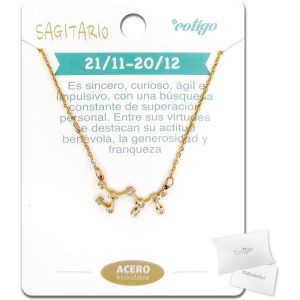 Kal-Collier Signe Du Zodiaque En Acier Inoxydable, 12 Colliers Constellations Avec Pendentif Horoscope En Zircon - Collier Femme Pour Bijoux D'astrologie - Neuf
