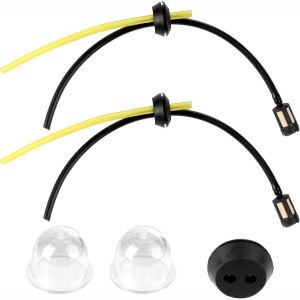 SUBZONAL-Lot de 5 Pièces Durite Essence Universelles avec Filtre pour Tondeuses, Taille-Haies, Débroussailleuses - 2 et 4 Temps - Neuf