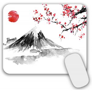 JGD-Petit Tapis de Souris avec Motif Japonais 24 x 20 cm - Neuf