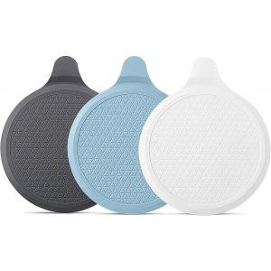 Yemaesre-Lot De 3 Bouchons D'évier En Silicone Avec Couvercle De Vidange Universel, Extra Large De 15,2 Cm Pour Douche, Cuisine, Salle De Bain - Neuf