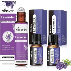 3 Huiles Essentielles De Lavande, Huile Essentielle De Lavande Pure Et Naturelle, Parfum Apaisant Pour Diffuseurs, Humidificateurs, Relaxation, Fabrication De Bougies, Sauna Et Massages - Neuf