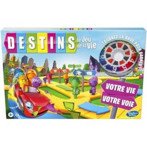 Hasbro Gaming Destins Le Jeu De La Vie, Jeux De Famille, Multijoueur, Jeu De Soir&eacute;e, Jeux Pour Enfants &Agrave; Partir De 8 Ans[Z1020] - Neuf