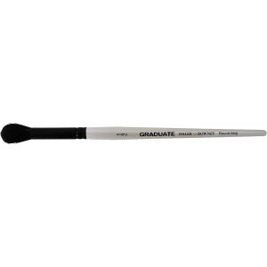 KALANKA-- 212188050 - Kit De Loisirs Créatifs - Pinceau Estompeur Rond Graduate en Poils Noirs De Chèvre - Taille 1/2 - Neuf