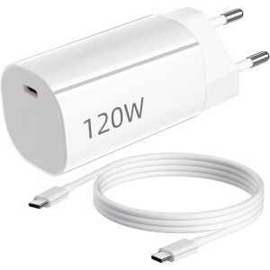 Charge Turbo/Hypercharge 120W And 6A Usb C To C Cable 1M For Xiaomi 14T 13T 12T Pro Turbo Charger For Redmi Note 14 13 12 11 10 Pro Poco X7 F7 F6 X6 M6 X5 X4 Mi 15 Ultra 14 13 12 Lite 11 T Pad 7 6 - Neuf