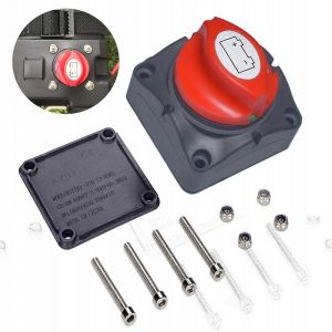 Rv Switch Bouton Interrupteur d'alimentation 12v 300A - Neuf