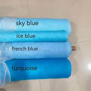 Tissu En Tulle Doux,Moustiquaire En Gaze 36a,Tissu En Maille Pour Robe De Soirée De Mariage,Jupon Tutu,Bricolage - Type Sky Blue-20meters - Neuf