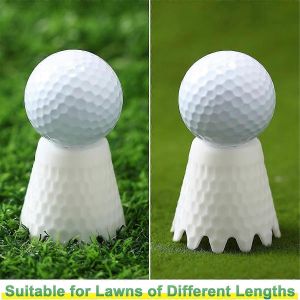 8 Tees De Golf Pc Hauteur De 1/4 Pouce &Agrave; 2 Pouces Home Practice Training Golf Simulator Tees Pour L'ext&eacute;rieur - Neuf