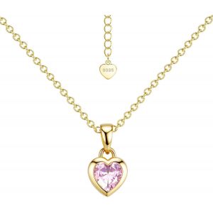 Kales-Colliers Argent Sterling 925 Pour Femmes Colliers Coeur D'amour Colliers Pour Dames Avec Pendentifs Zircone Cubique Bijoux Cadeau Pour Femmes Filles - Neuf