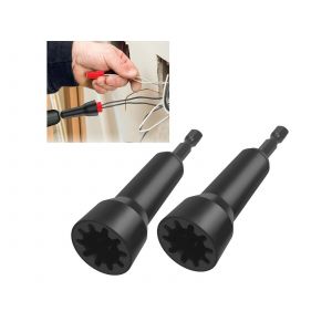 Outil de torsion de fil &agrave; mandrin de 1/4"" (lot de 2) pour &eacute;lectriciens - Neuf