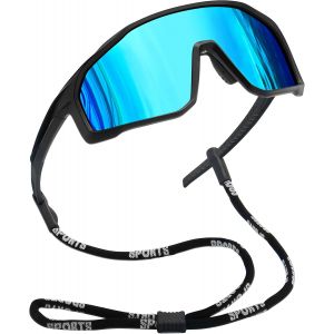 Subzonal-Lunettes De Soleil Sports Polaris&eacute;es Pour Hommes Femmes Lunettes De Cyclisme V&eacute;lo Route Enveloppantes Protection Uv400 - Neuf