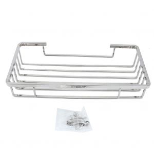 Hjlian Panier De Rangement Mural En Acier Inoxydable 304 Pour Shampoing, Organiseur Pour Salle De Bain Et Cuisine - Neuf