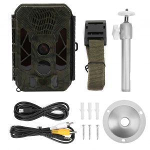 Camera de chasse HD 1080p, portable, etanche IP66, avec capteurs infrarouges - Neuf