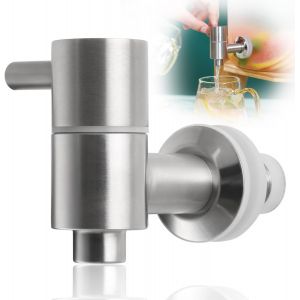Robinet Distributeur Boisson Remplacement, Robinet pour Fontaine &agrave; Eau en Acier Inoxydable, Robinets Fontaine a Punch pour la Maison et la F&ecirc;te - Neuf