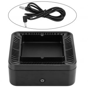 Hjlian Purificateur D'air Portable Multifonction Avec Cendrier Et Chargeur Usb, Ideal Pour La Maison, Le Bureau Ou Les Voyages - Neuf