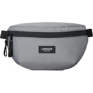 KALANKA-Larkson Sac Banane Femme & Homme Gris - Finn - Sacoche de Ceinture pour Festival, Voyage & Sport - Petit Sac à Main Fashion - Déperlant - Neuf