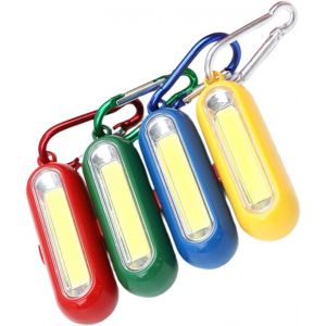 4 Pièces Mini Porte-Clés Lumineux Petit Lampe De Poche Porte-Clés Lumière Porte-Clés Léger Portable Uv Camping En Plein Air Mini Lampes De Poche En Vrac Plastique - Neuf