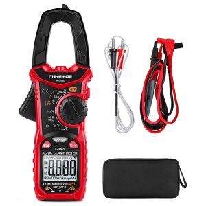 MEVRONISSHOP-Pince Amp&egrave;rem&eacute;trique Numerique AC/DC, 0-600A Multimetre Professionnel 6000 Comptes TRMS, Mesure Courant/Tension/Diode/Temp&eacute;rature/R&eacute;sistance/Fr&eacute;quence/Diode/Capacit&eacute; - Neuf