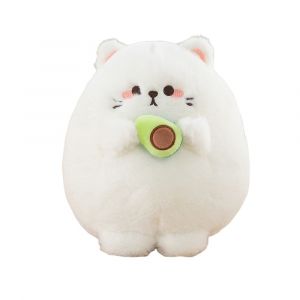 (45 cm, blanco) Peluche de aguacate suave, almohada de peluche, muñeco de gato, juguete para niño y niña, regalo de cumpleaños - Neuf