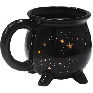 Eryi-Witches Brew Grès Tasse300 Ml Bouilloire Mignonne, Pour L'été Et L'hiver, Cadeau D'anniversaire, Halloween, Pâques (Étoile)¿ - Neuf