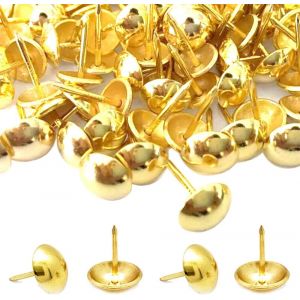 Lot De 500 Clous De Tapisserie Basicon Robustes 10 X 8 Mm, En Bronze, Décoratifs, Style Rétro, Pour Meubles, Canapés, Fauteuils, Lits, Chaises, Décoration Vintage - Neuf