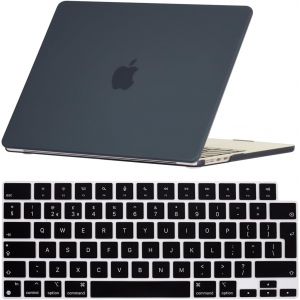 Compatible avec MacBook Air 15" 2023 et 2024 Coque de protection pour ordinateur portable Mac Air 15" M4 M3 M2 modèle A2941/A3114/A3241 avec protection de clavier pour ordinateur portable ¿ - Neuf
