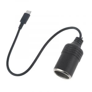 Usb C To 12v Voiture Cigarette-Allume-Allume Socket Cordon Femelle Pour Drone Car Chargeur Z-G&eacute;n&eacute;rique - Neuf