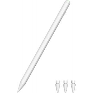 iPencil 1&egrave;re g&eacute;n&eacute;ration pour iPad 2018-2024, Stylet pour iPad 10e G&eacute;n&eacute;ration avec Recharge Rapide Palm Rejection Inclinaison, Stylet pour iPad Pro M4/Air M2, iPad/iPad Pro/iPad Mini/iPad Air - Neuf