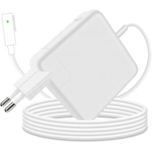 BFS-Remplacement Chargeur pour Macbook Air,85W L-Tip Chargeur Mac Adaptateur d'alimentation Compatible avec MacBook Air 11"" 13""-Mid 2012/2013/2014/2015/2017 pour Modèles A1286 A1150 A1343 A1551 - Neuf